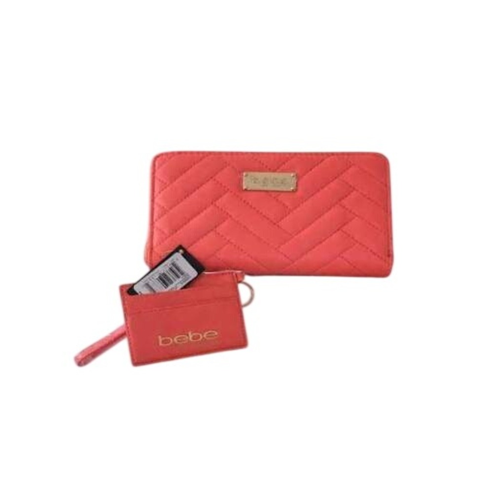 248. BEBE Women's Sophia Wallet with Credi Card Holder Retail $59 Macy's